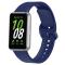  Samsung Galaxy Watch Fit 3 Skal / Armband Silikon Blå - Teknikhallen.se