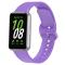  Samsung Galaxy Watch Fit 3 Skal / Armband Silikon Lila - Teknikhallen.se