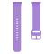  Samsung Galaxy Watch Fit 3 Skal / Armband Silikon Lila - Teknikhallen.se