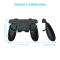 JYS JYS 2 st Nintendo Switch 2 Joy-Con Grip Svart - Teknikhallen.se