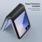 DUX DUCIS DUX DUCIS Samsung Galaxy Z Flip 7 Fodral Bril Series Svart - Teknikhallen.se