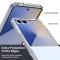  Samsung Galaxy Z Flip 7 Skal TPU / Akryl Transparent - Teknikhallen.se