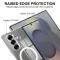  Samsung Galaxy Z Fold 7 Skal MagSafe Hybrid Transparent - Teknikhallen.se