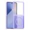  Samsung Galaxy Z Flip 7 Skal MagSafe Skin Touch Lila - Teknikhallen.se