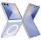  Samsung Galaxy Z Flip 7 Skal MagSafe Hybrid Transparent - Teknikhallen.se