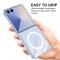  Samsung Galaxy Z Flip 7 Skal MagSafe Hybrid Transparent - Teknikhallen.se