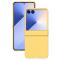 ABEEL ABEEL Samsung Galaxy Z Flip 7 Skal Skin Feel Gul - Teknikhallen.se