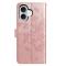  iPhone 17 Fodral Med Fjäril Tryck Roséguld - Teknikhallen.se