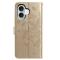  iPhone 17 Fodral Med Fjäril Tryck Guld - Teknikhallen.se