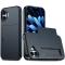  iPhone 17 Skal Hybrid Med Kortfack Mörk Blå - Teknikhallen.se