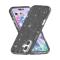  iPhone 17 Skal Hybrid Glitter Svart - Teknikhallen.se