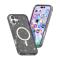  iPhone 17 Skal MagSafe Hybrid Glitter Svart - Teknikhallen.se