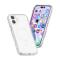  iPhone 17 Skal MagSafe Hybrid Glitter Vit - Teknikhallen.se