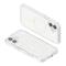  iPhone 17 Skal MagSafe Hybrid Glitter Vit - Teknikhallen.se