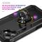 iPhone 17 Skal Shockproof Hybrid Ring Svart - Teknikhallen.se