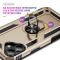  iPhone 17 Skal Shockproof Hybrid Ring Guld - Teknikhallen.se