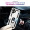  iPhone 17 Skal Shockproof Hybrid Ring Silver - Teknikhallen.se