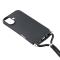  iPhone 17 Skal TPU Med Mobilsnöre Svart - Teknikhallen.se