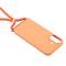 iPhone 17 Skal TPU Med Mobilsnöre Orange - Teknikhallen.se