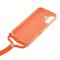  iPhone 17 Skal TPU Med Mobilsnöre Orange - Teknikhallen.se