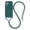  iPhone 17 Skal TPU Med Mobilsnöre Grön - Teknikhallen.se