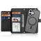DUX DUCIS DUX DUCIS iPhone 17 2in1 Magnet Fodral Lawa Series Svart - Teknikhallen.se