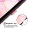  Google Pixel 10 / 10 Pro Fodral Marmor Rosa / Lila - Teknikhallen.se