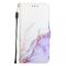  Google Pixel 10 / 10 Pro Fodral Marmor Vit / Lila - Teknikhallen.se