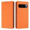  Google Pixel 10/10 Pro Fodral RFID Litchi Läder Orange - Teknikhallen.se