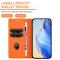  Google Pixel 10/10 Pro Fodral RFID Litchi Läder Orange - Teknikhallen.se