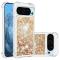  Google Pixel 10 / 10 Pro Skal Glitter Quicksand Guld - Teknikhallen.se
