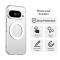  Google Pixel 10 / 10 Pro Skal MagSafe Hybrid Transparent - Teknikhallen.se