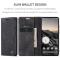 CASEME CASEME Google Pixel 10/10 Pro Fodral Flip Retro Läder Svart - Teknikhallen.se
