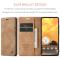 CASEME CASEME Google Pixel 10/10 Pro Fodral Flip Retro Läder Brun - Teknikhallen.se