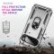  Google Pixel 10 Pro XL Skal Armor Ring Hybrid Silver - Teknikhallen.se