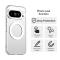  Google Pixel 10 Pro XL Skal MagSafe Hybrid Transparent - Teknikhallen.se