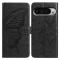  Google Pixel 10 Pro XL/ 9 Pro XL Fodral Fjäril Tryck Svart - Teknikhallen.se