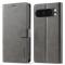 LC.IMEEKE LC.IMEEKE Google Pixel 10 Pro XL Fodral Läder Grå - Teknikhallen.se