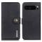 KHAZNEH KHAZNEH Google Pixel 10 Pro XL/ 9 Pro XL Fodral Läder Svart - Teknikhallen.se