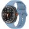  Galaxy Watch 8 46/44/40 mm Klockarmband Silkon Blå - Teknikhallen.se