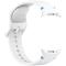 Galaxy Watch 8 46/44/40 mm Klockarmband Silkon Vit - Teknikhallen.se