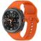  Galaxy Watch 8 46/44/40 mm Klockarmband Silkon Orange - Teknikhallen.se