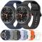  Galaxy Watch 8 46/44/40 mm Klockarmband Silkon Orange - Teknikhallen.se