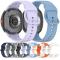  Galaxy Watch 8 46/44/40 mm Klockarmband Silkon Orange - Teknikhallen.se