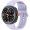  Galaxy Watch 8 46/44/40 mm Klockarmband Silkon Lila - Teknikhallen.se