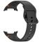  Galaxy Watch 8 46/44/40 mm Klockarmband Silkon Svart - Teknikhallen.se