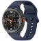  Galaxy Watch 8 46/44/40 mm Klockarmband Silkon Mörk Blå - Teknikhallen.se