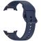  Galaxy Watch 8 46/44/40 mm Klockarmband Silkon Mörk Blå - Teknikhallen.se