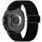  Galaxy Watch 8 46/44/40 mm Armband Justerbart Nylon Svart - Teknikhallen.se