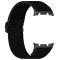  Galaxy Watch 8 46/44/40 mm Armband Justerbart Nylon Svart - Teknikhallen.se